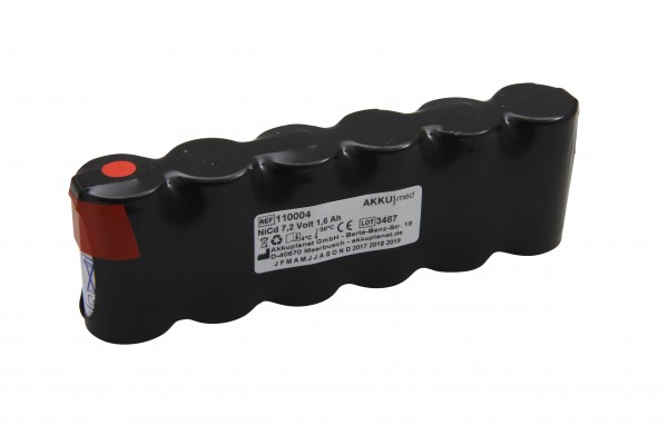 NC-batteri egnet til Cardionova sprøjtepumpe 2001/2010/2011 CE-kompatibel