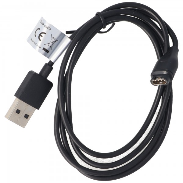 USB-datakabel og ladekabel egnet til Garmin Fenix 5, Garmin Fenix 6, Garmin Forerunner 45, Garmin Approach S10
