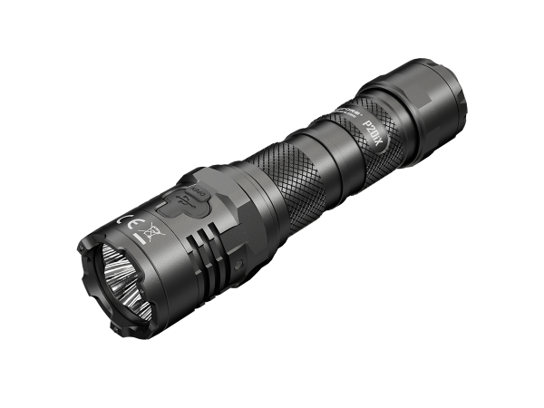 Nitecore P20iX LED-lommelygte, 4000 lumen, taktisk lommelygte med hukommelsesfunktion, 21700 Li-Ion batteritype NL2150HPi 5000mAh