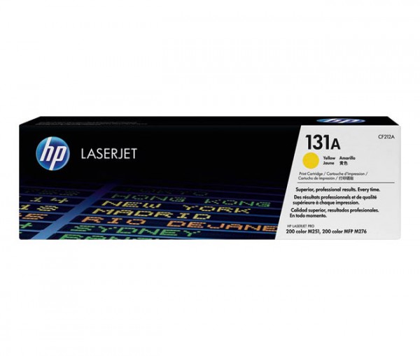 HP lasertoner CF212A gul 1.800 sider