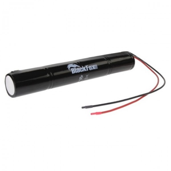Nødbelysningsbatteri L1x4 BlackFox BF-1600SCHT med kabel 10cm med åben ledning 4,8V, 1600mAh