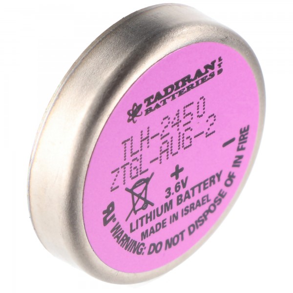 Tadiran TLH-2450 / P Batteri TLH-2450 / P 3.6 Volt 550mAh med print stik