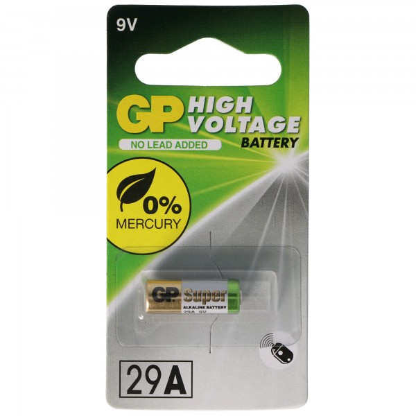 GP Batterier GP29A, A29, 25A, C5, L822, EL822, EL-822 batteri