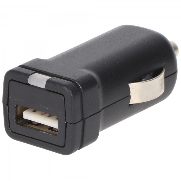 AccuCell billader adapter USB - 2.4A med Auto -ID - sort