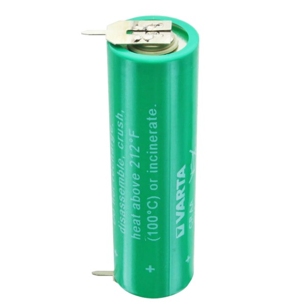Varta CR AA lithiumbatteri 6117, UL MH 13654 (N) med 1er printkontakt