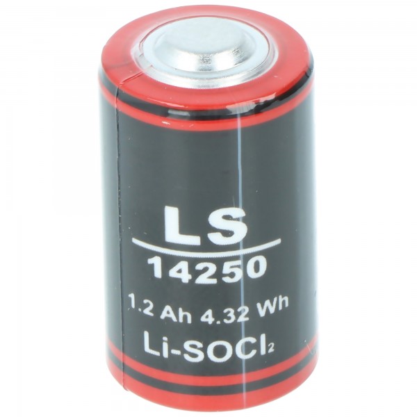 ER14250 Lithium Batteri 1/2 AA 3.6 Volt 1200mAh
