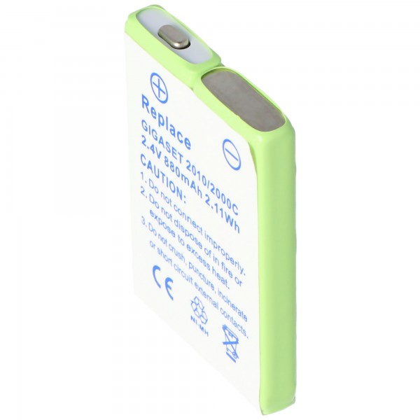 AccuCell batteri passer til Siemens Gigaset 2011 Pocket