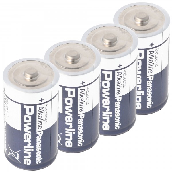 Panasonic Powerline LR14 C Baby Batteri 4-pack film, kan opbevares i op til 7 år