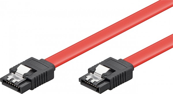 Goobay HDD S-ATA kabel 1,5 GBit/s/3 GBit/s Clip - SATA L-type stik > SATA L-type stik