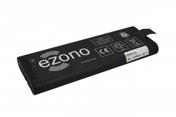 Original Li Ion-batteri eZono 3000, 4000 ultralydsmaskine - 4001001