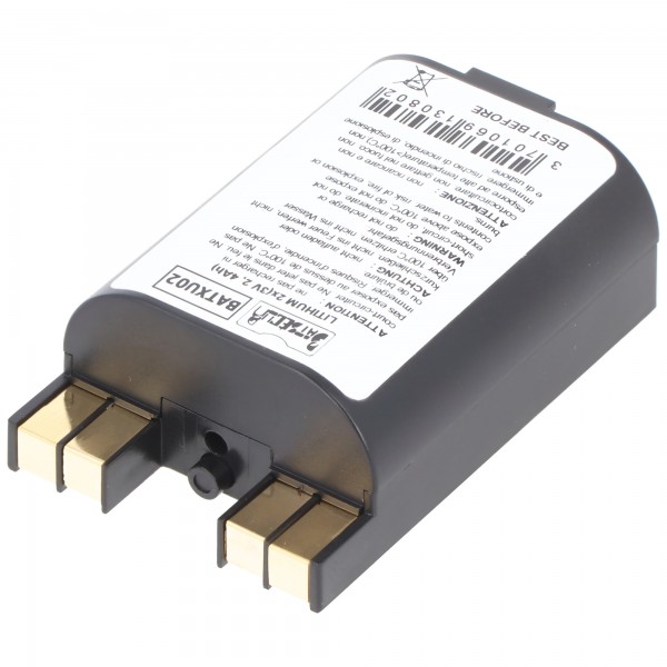 Backup batteri LiMnO2 2x 3V 2400mAh erstatter Daitem RXU02X, BATXU02