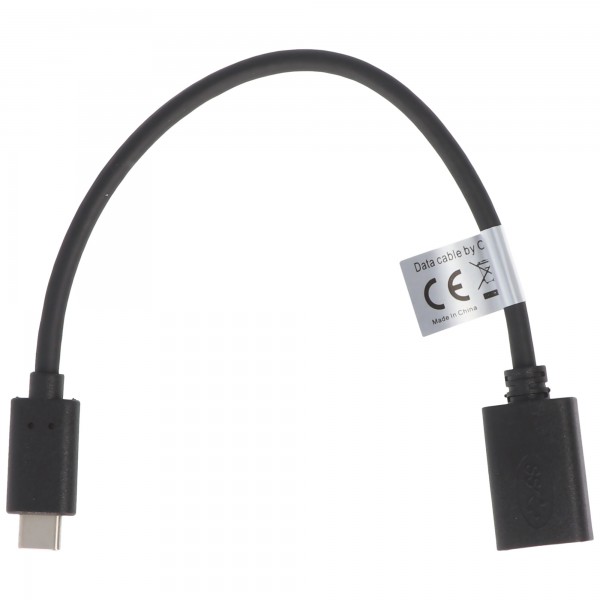 AccuCell -adapter kompatibel med USB Type C (USB -C) han til USB -A 3.0 hun - med kabel - OTG -understøttelse