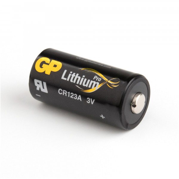 CR123A batteri GP Lithium Pro 3V 1 stk