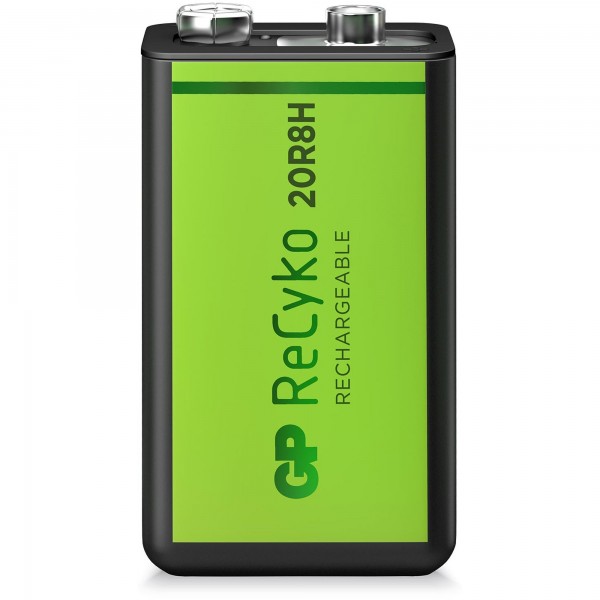 9V batteri GP NiMH 200 mAh ReCyko 8.4V 1 stk