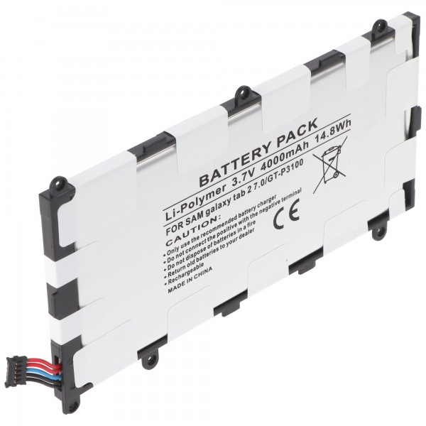 Batteri passer til Samsung Galaxy Tab 2 7.0 batteri AA1BC20o / TB, AA1C426bS / TB, SP4960C3B