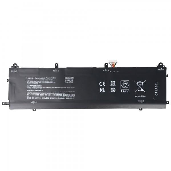 Batteri passer til HP Spectre x360 Covertible 15-EB0005Ni, Li-Polymer, 11.55V, 6310mAh, 72.9Wh