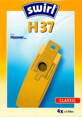 Swirl støvsugerpose H37 Classic lavet af specialpapir til Hoover støvsugere