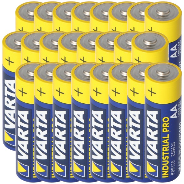 Varta AA Mignon Batteri Industri inkl. Opbevaringsboks
