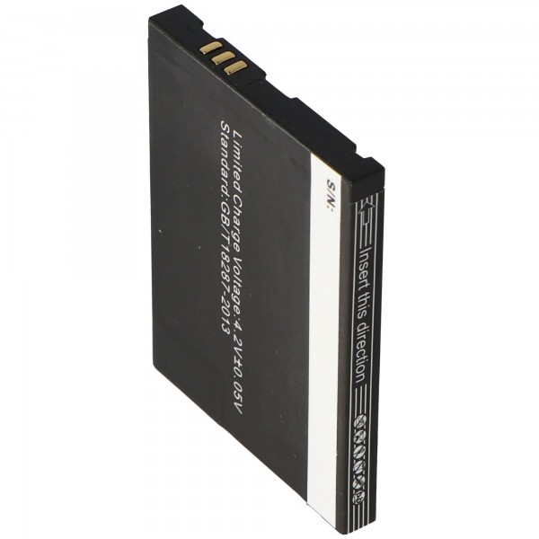 Batteri passer til Emporia AK-F200, Emporia Flip Telme F210 3.7 Volt 1100mAh