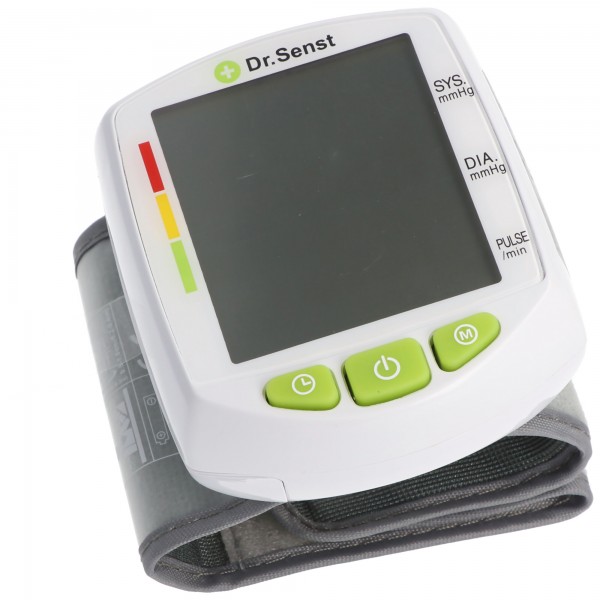 dr Senst® håndledsblodtryksmåler BP880W inkl. batterier