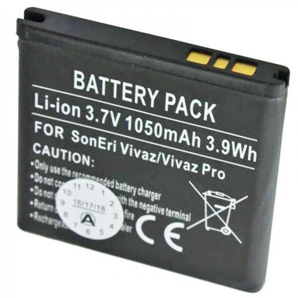 Batteri passer til Sony Ericsson Vivaz, Vivaz pro, EP500