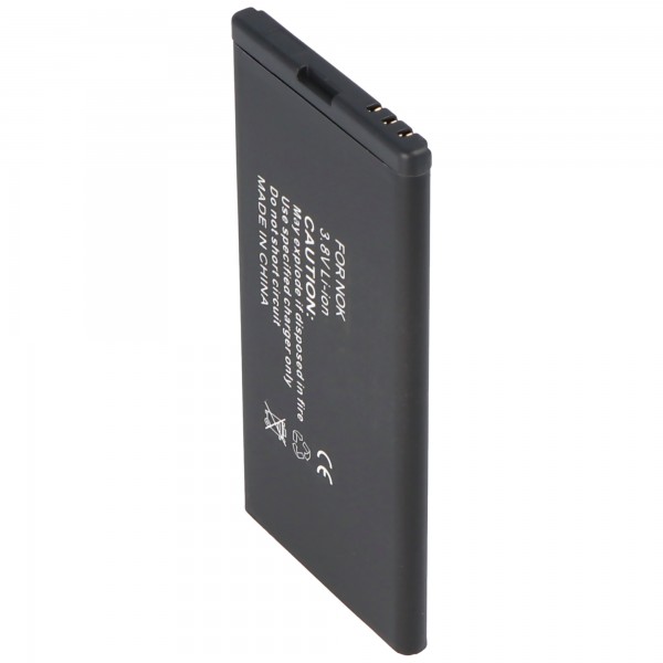 Batteri passer til Nokia Lumia 640 batteri til Nokia BV-T5C batteri 2600mAh
