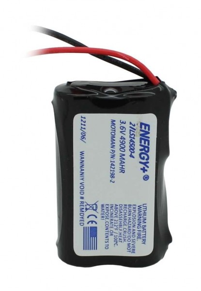 3,6 V batterier erstatter Motoman 142198-2 - 4900 mAh