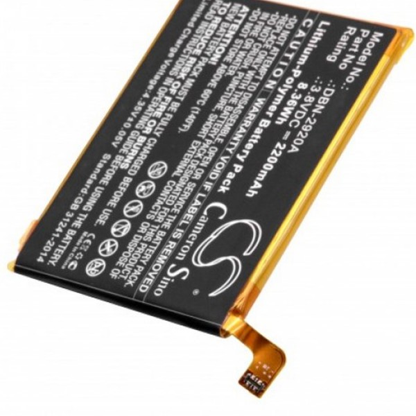 Batteri passer til Doro 8040 mobiltelefon batteri type DBN-2920A 3.8V 2200mAh