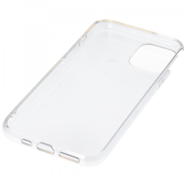 Etui, der passer til Apple iPhone 11 Pro - gennemsigtigt beskyttelsesdæksel, anti-gul luftpude, faldsikring, silikone mobiltelefondæksel, robust TPU-etui