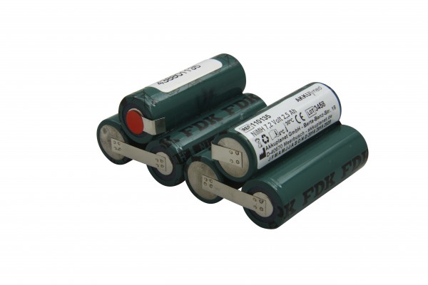 NiMH batteriindsats egnet til Nellcor capnometer / pulsoximeter NBP70 NPB75 / Covidien / N80
