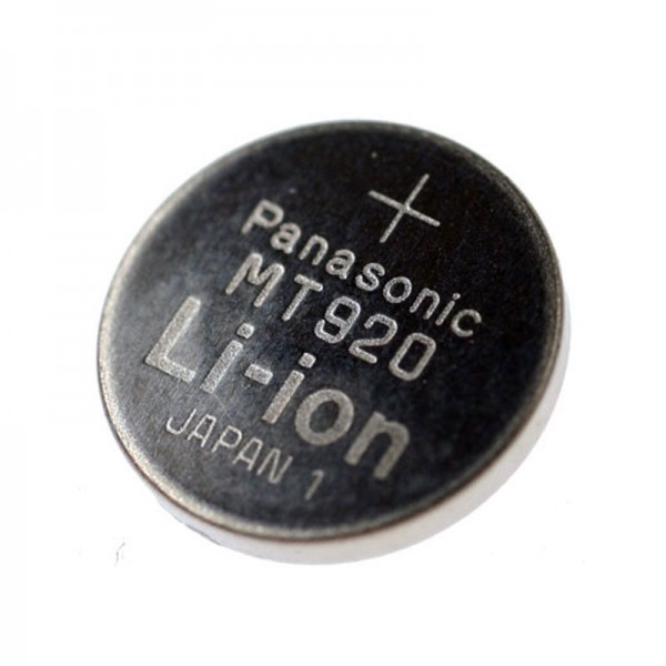Panasonic MT920 batteri, kondensatorbatteri GC920 0.33F, bemærk venligst mål 9,3 x 2,1 mm, uden loddetabel
