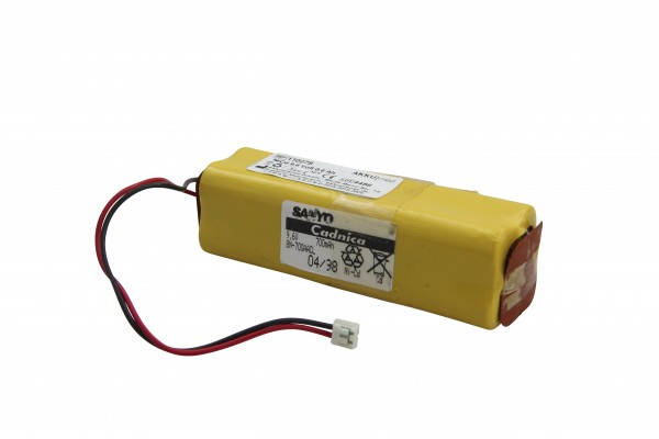 NC-batteri egnet til MGVG Döring Combimat 2000 9,6 Volt 0,6 Ah CE-kompatibel