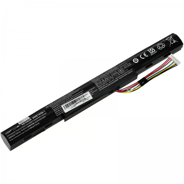 Batteri til bærbar Acer Aspire E5-575G / E5-523G / type AS16A5K - 14,6V - 2200 mAh