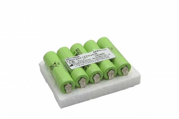 NC-batteri egnet til Fresenius Vial (MCM) Injektomat S - enkeltceller