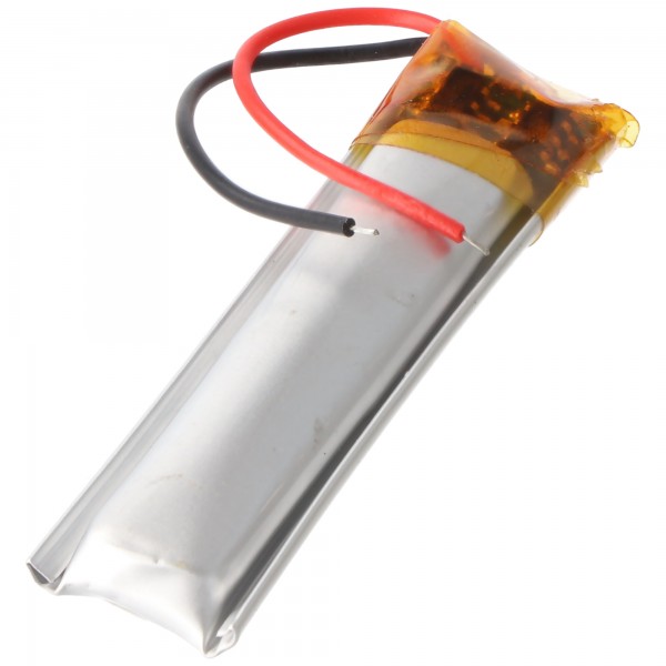 Li-polymer batteri - 60mAh (3.7V) - til trådløst headset, hovedtelefoner såsom Jabra AHB390836, B350735, CPL-556, HS-11