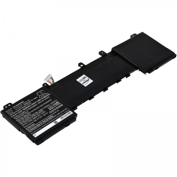 Batteri til bærbar Asus ZenBook Pro 15 UX580GE-E2032T / Type C42N1728 - 15,4V - 4400 mAh