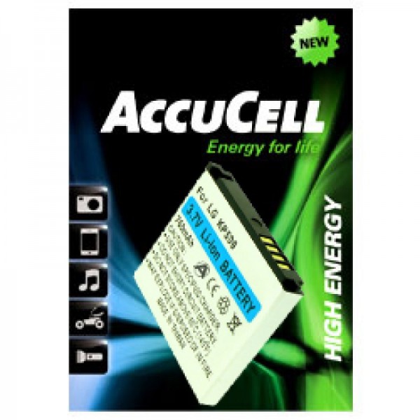 AccuCell batteri passer til LG KP500 mobiltelefon, 700mAh