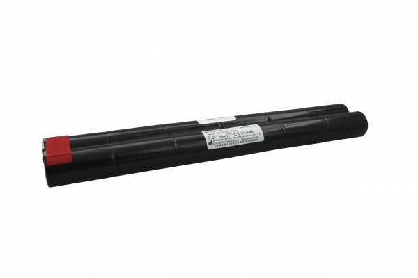 NC genopladeligt batteri egnet til Primedic Metrax defibrillator ECO1 - DM1 / 3/10 / 10-12 / 30-12 / M240 72264