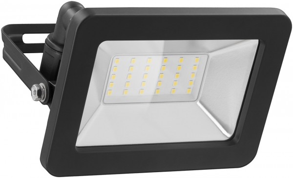 Goobay LED udendørs spotlight, 30 W - med 2550 lm, neutral hvidt lys (4000 K) og M16 kabelforskruning, velegnet til udendørs brug (IP65)