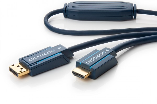 DisplayPort / HDMI-adapterkabel Højhastighedsadapter fra DisplayPort til HDMI
