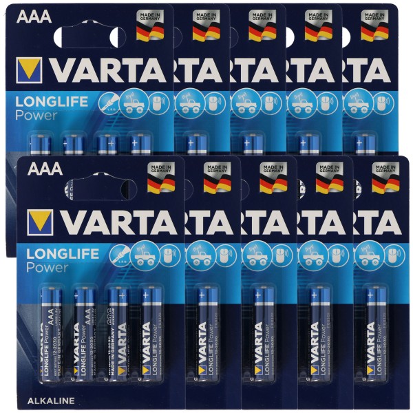 Varta High Energy Micro / AAA 4903 10x blisterkort