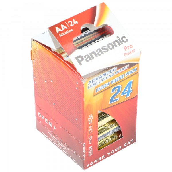 Panasonic Pro Power Mignon / AA / LR6 batterier i 24-pak