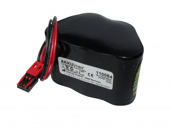 NC-batteri egnet til MGVG Döring Combimat IP83 / IP85
