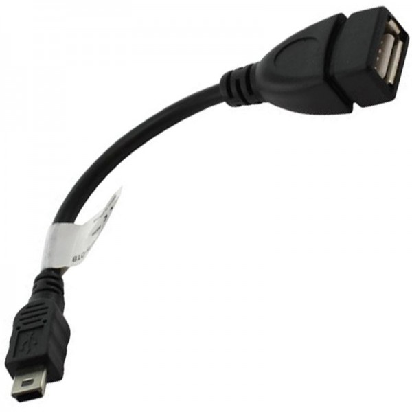USB-kabel med mini B-stik til A-port, der er kompatibel med Sony VMC-UAM1