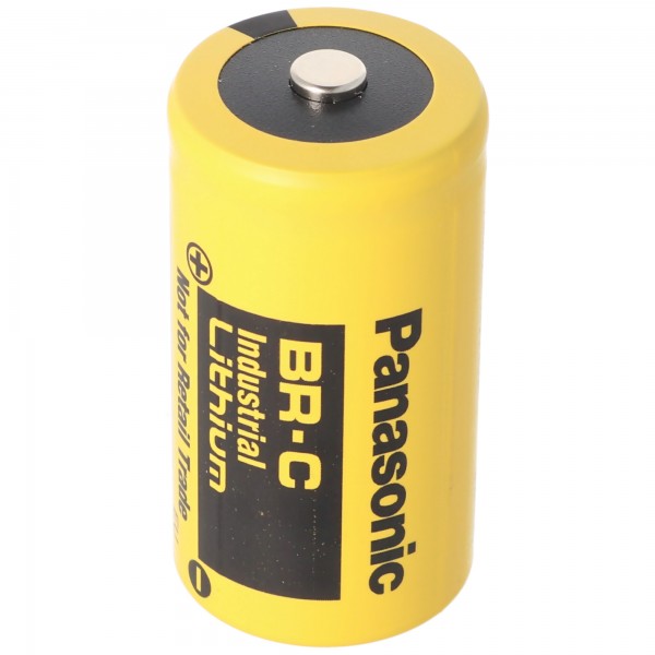 BR-C Panasonic Lithium Batteri Baby uden loddetabel, 3,0 Volt