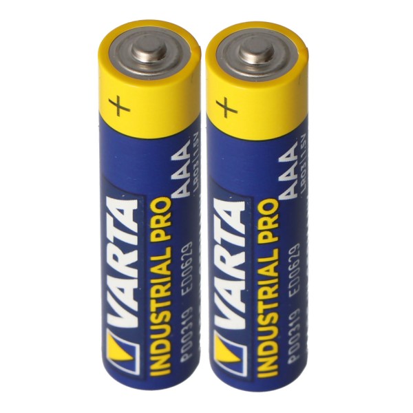 VARTA Industrial Pro batteri AAA Micro Alkaline LR03 2-pack
