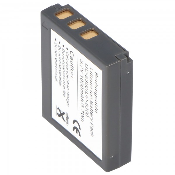 AccuCell batteri passer til Traveler DC-8300, DC-8500, 02491-0028 batteri