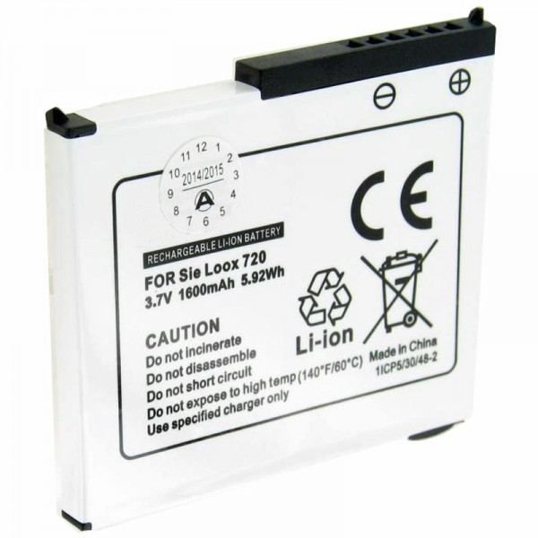 Batteri passer til Fujitsu-Siemens Pocket Loox 700, Loox 710