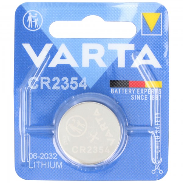Varta batteri lithium, knapcelle, CR2354, 3V elektronik, detailblister (1-pakke)
