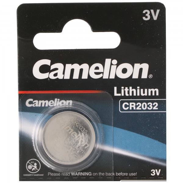 Camelion CR2032 lithiumbatteri i et praktisk sæt med 5 stk